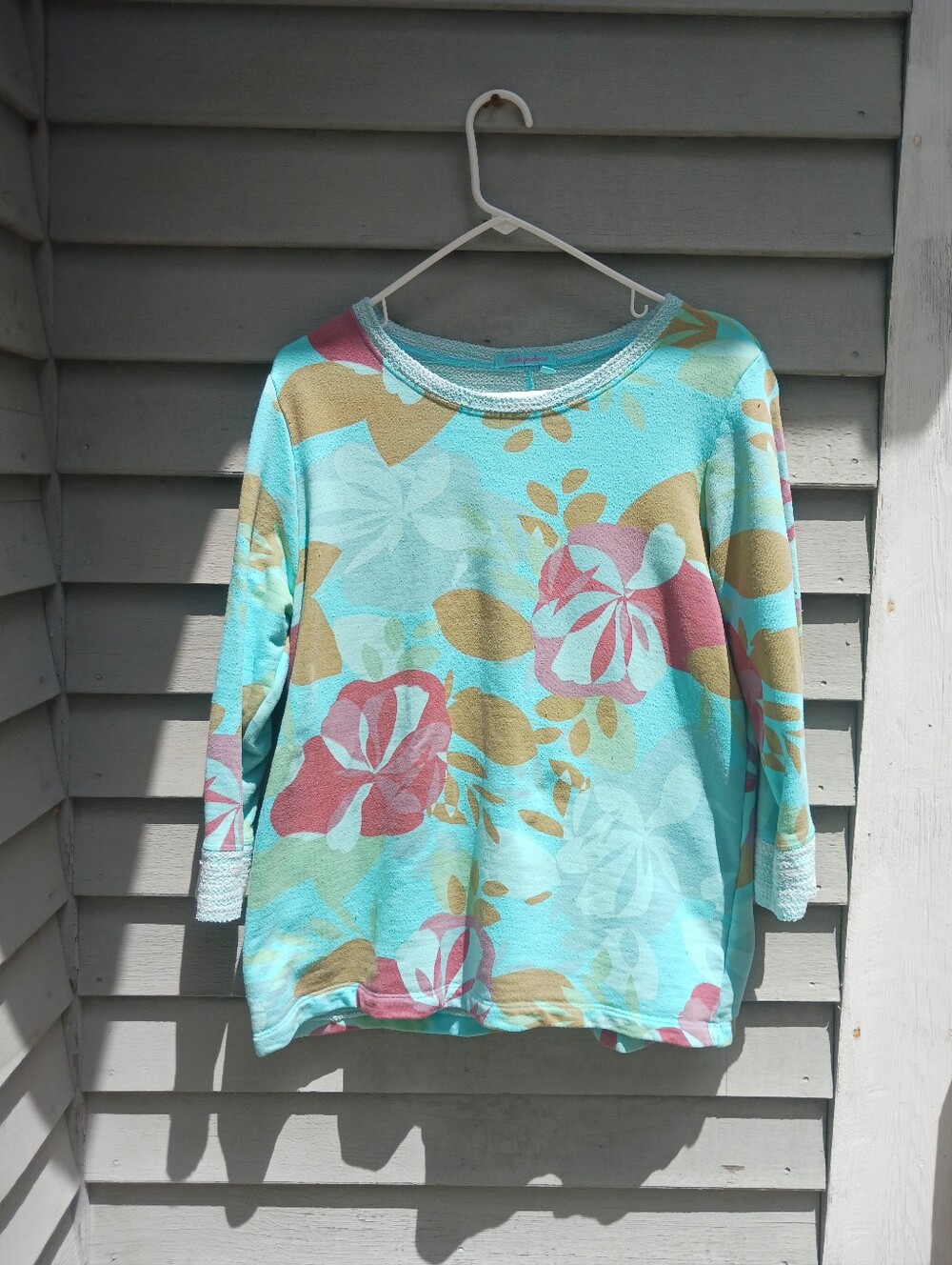 Fresh Produce L/S  French Terry Jersey Size  Medium